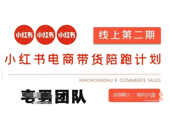 小红书电商带货课2期，月利润20个的小红书电商的有货源，无货源，虚拟产品，付费投流等整套玩法-雨创网-优质项目资源分享平台